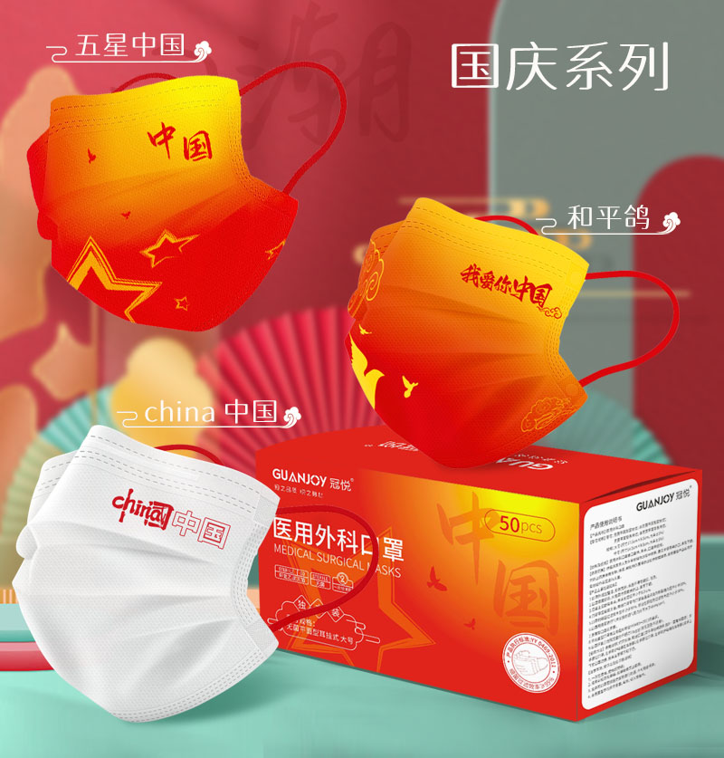 慶國(guó)慶，思源醫(yī)療特推出新款外科口罩！